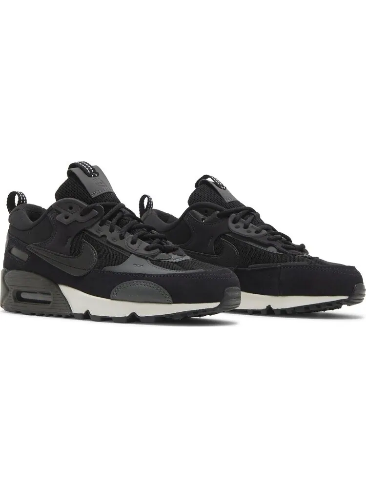 Кроссовки Nike Wmns Air Max 90 Futura 'Black Iron Grey' — изображение 8 из 8, черный