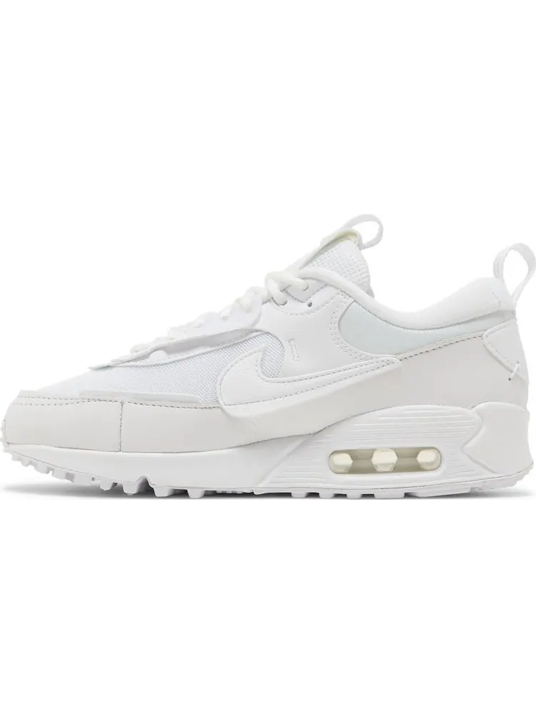 Кроссовки Nike Wmns Air Max 90 Futura 'Triple White' — изображение 3 из 8, белый