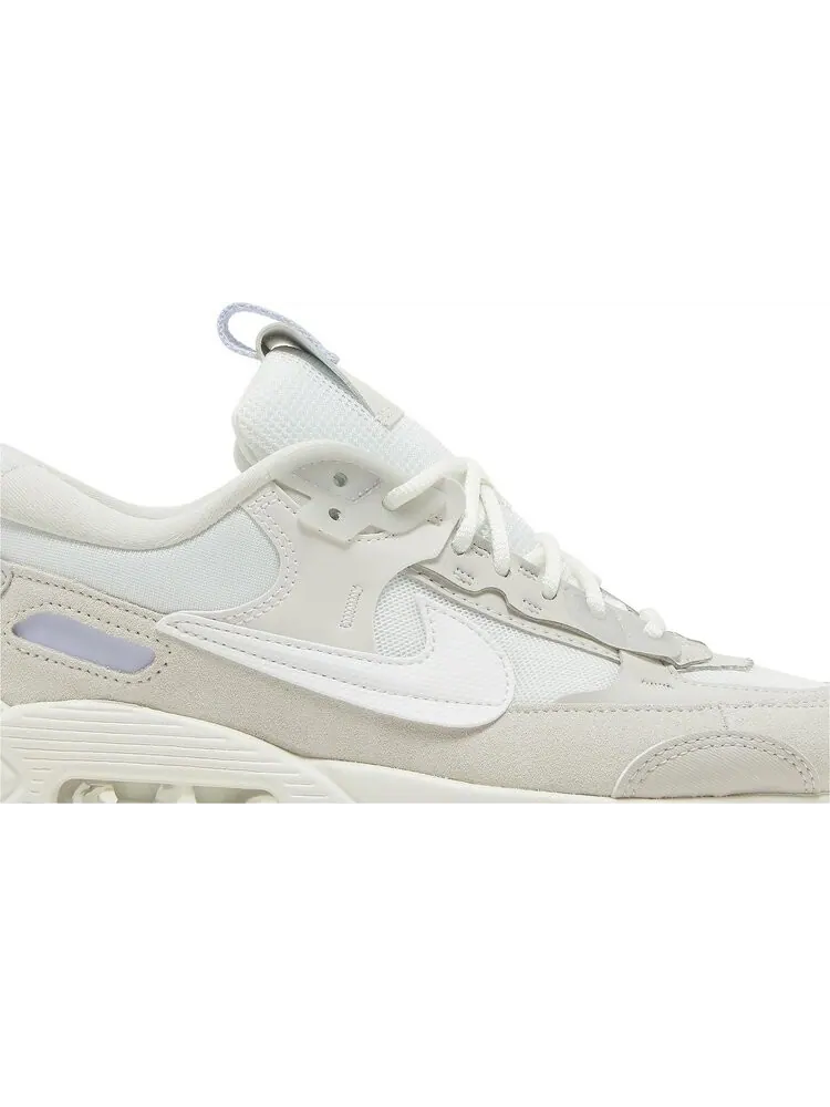 Кроссовки Nike Wmns Air Max 90 Futura 'White Light Bone' — изображение 2 из 8, бежевый