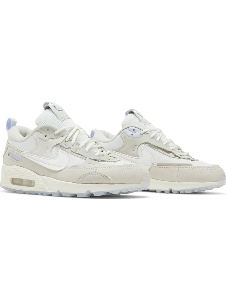 Кроссовки Nike Wmns Air Max 90 Futura 'White Light Bone' — изображение 8 из 8, бежевый