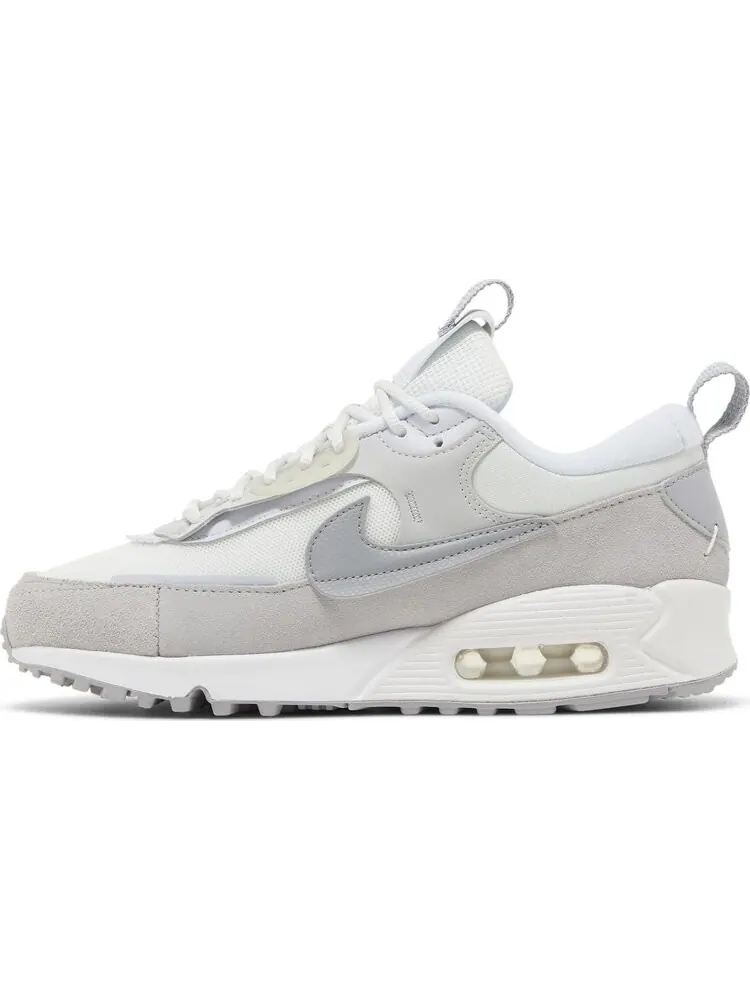 Кроссовки Nike Wmns Air Max 90 Futura 'White Pure Platinum' — изображение 3 из 8, белый