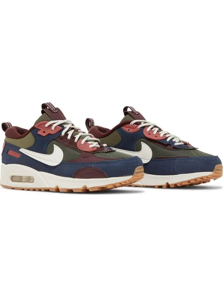 Кроссовки Nike Wmns Air Max 90 Futura 'Medium Olive Navy' — изображение 8 из 8, зеленый