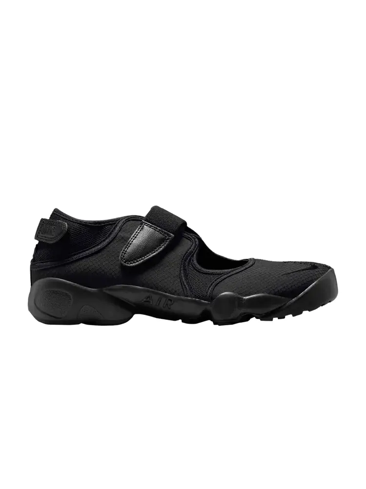 Кроссовки Nike Air Rift Breathe 'Triple Black' — изображение 1 из 1, черный