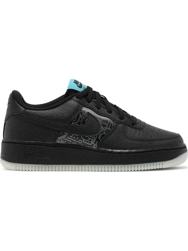Кроссовки Nike Space Jam x Air Force 1 '06 GS 'Computer Chip' — изображение 1 из 8, черный