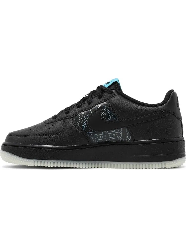 Кроссовки Nike Space Jam x Air Force 1 '06 GS 'Computer Chip' — изображение 3 из 8, черный