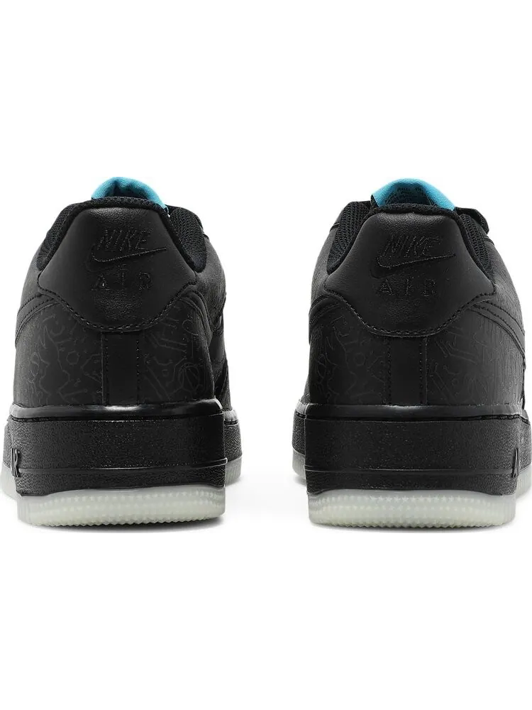 Кроссовки Nike Space Jam x Air Force 1 '06 GS 'Computer Chip' — изображение 6 из 8, черный