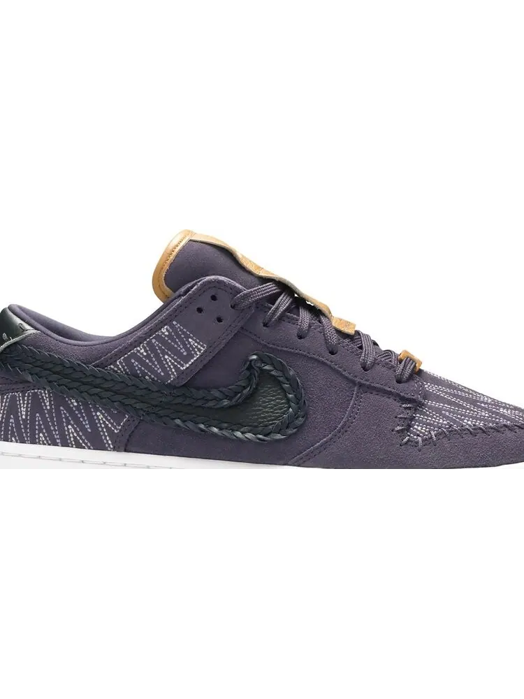 Кроссовки Nike Dunk Low 'N7' — изображение 2 из 8, фиолетовый