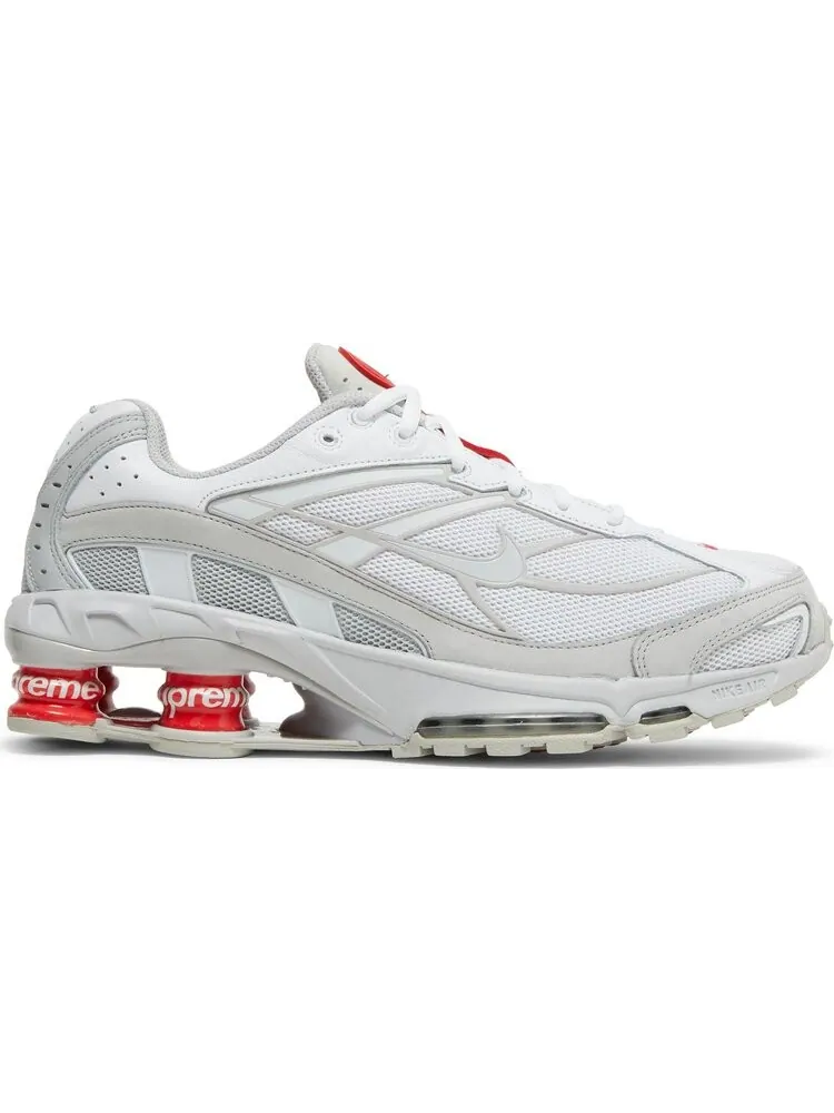 Кроссовки Nike Supreme x Shox Ride 2 'White' — изображение 1 из 8, белый