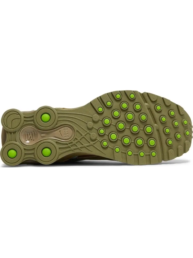 Кроссовки Nike Supreme x Shox Ride 2 'Neutral Olive' — изображение 4 из 8, зеленый