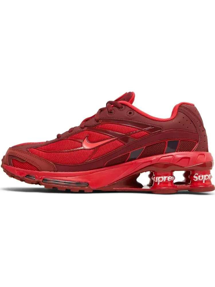 Кроссовки Nike Supreme x Shox Ride 2 'Speed Red' — изображение 3 из 8, красный