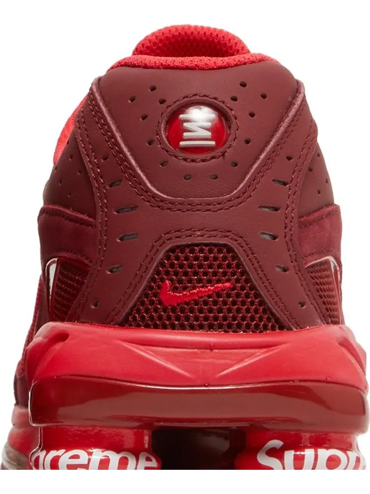Кроссовки Nike Supreme x Shox Ride 2 'Speed Red' — изображение 7 из 8, красный
