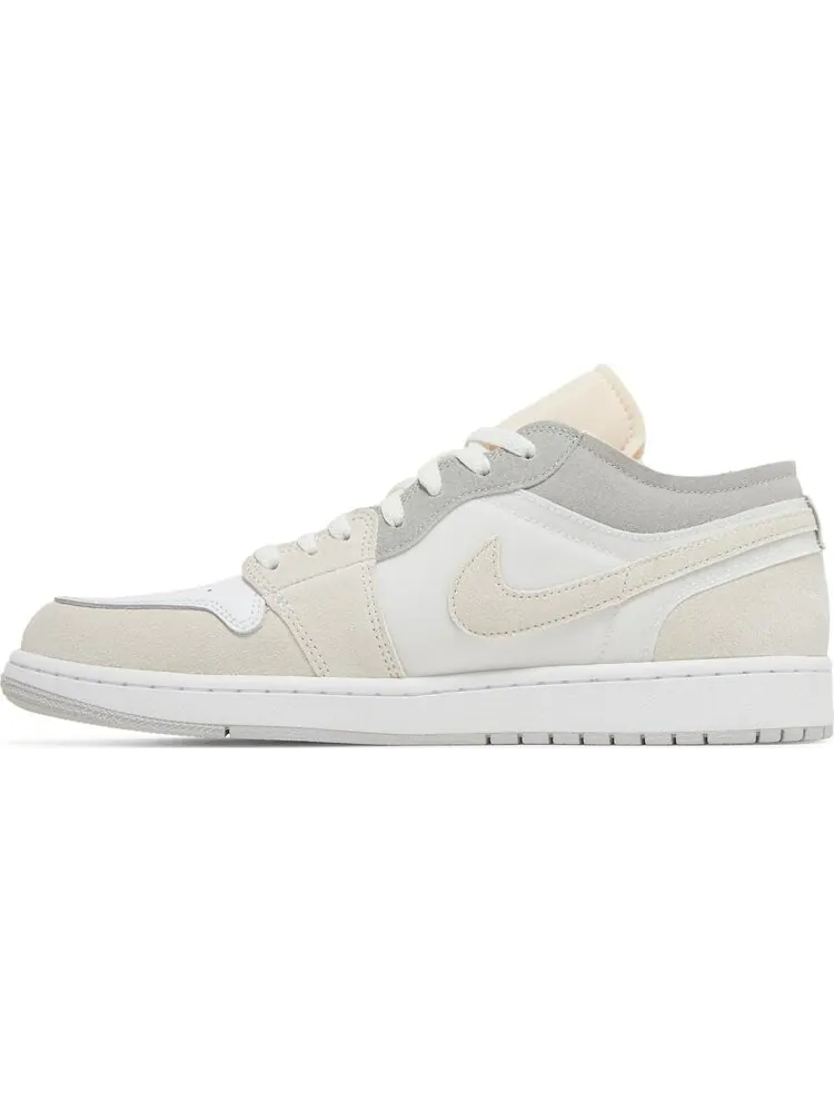 Кроссовки Air Jordan 1 Low SE Craft Inside Out — изображение 3 из 8, белый