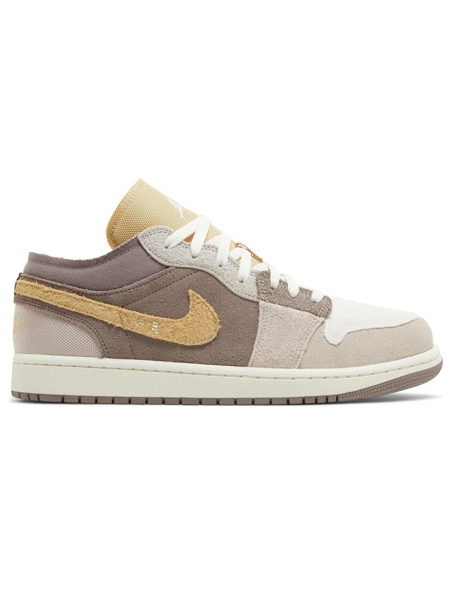 Кроссовки Air Jordan 1 Low SE Craft Inside Out Taupe Haze — изображение 1 из 8, коричневый