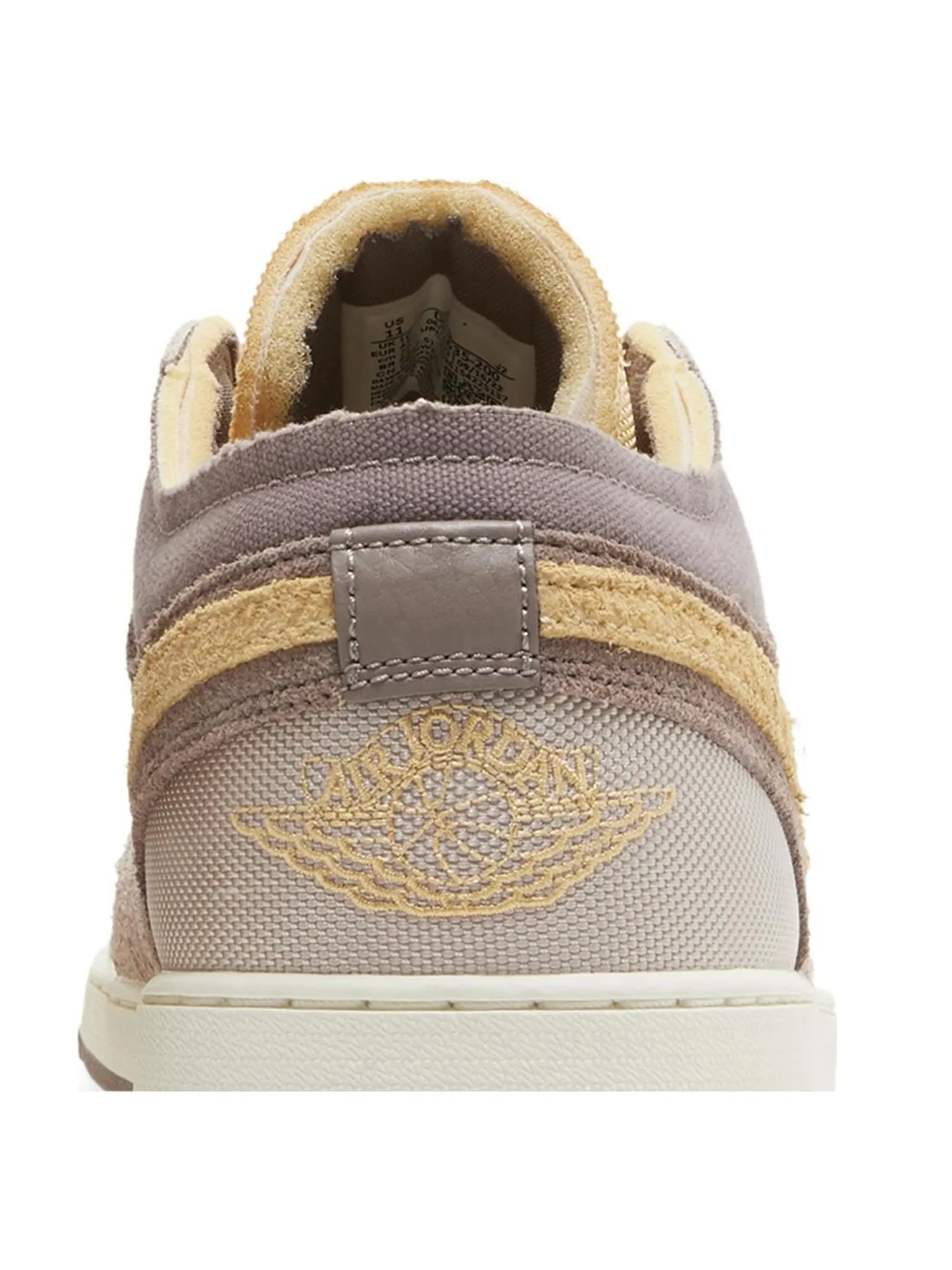 Кроссовки Air Jordan 1 Low SE Craft Inside Out Taupe Haze — изображение 7 из 8, коричневый