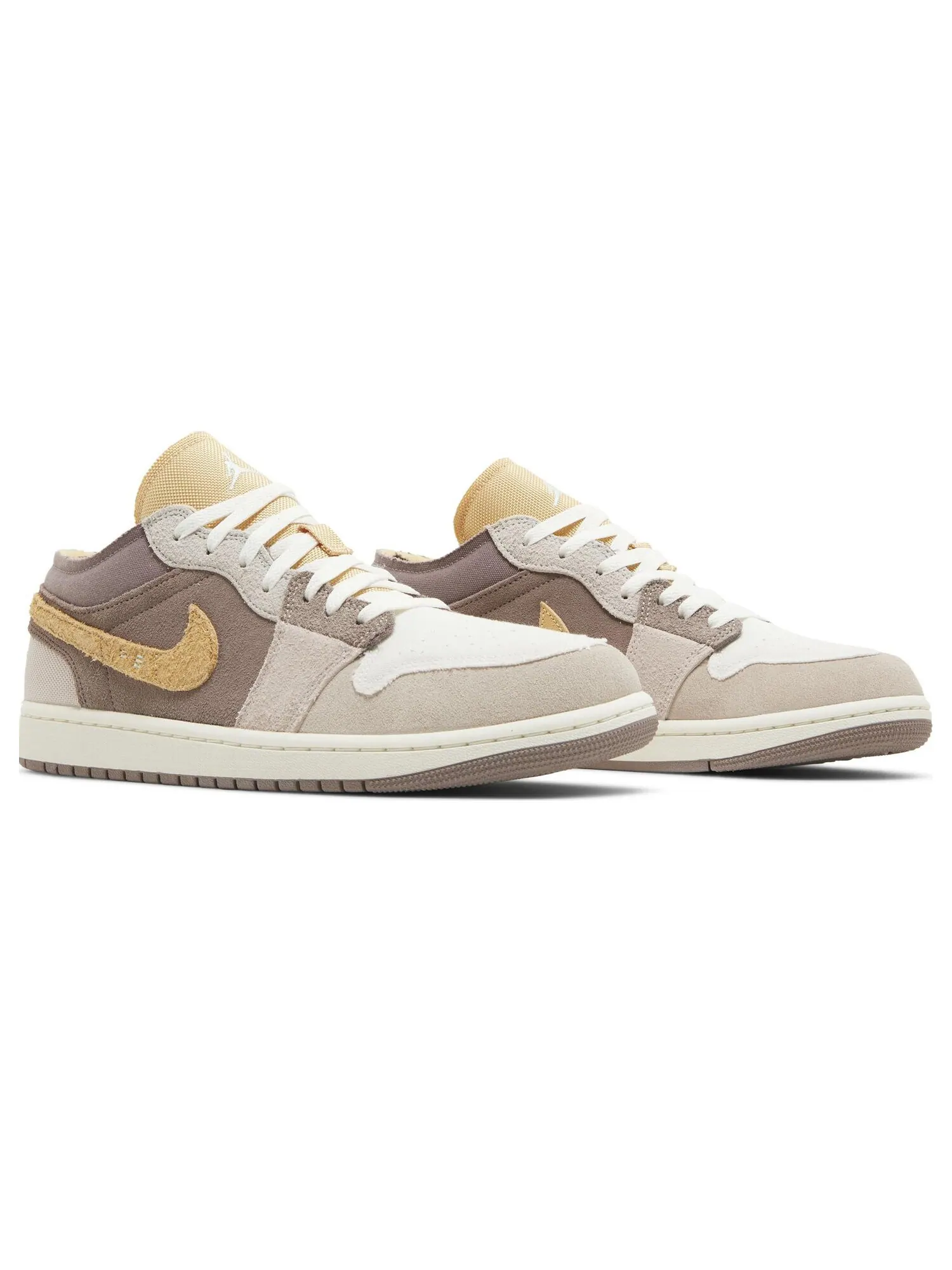 Кроссовки Air Jordan 1 Low SE Craft Inside Out Taupe Haze — изображение 8 из 8, коричневый