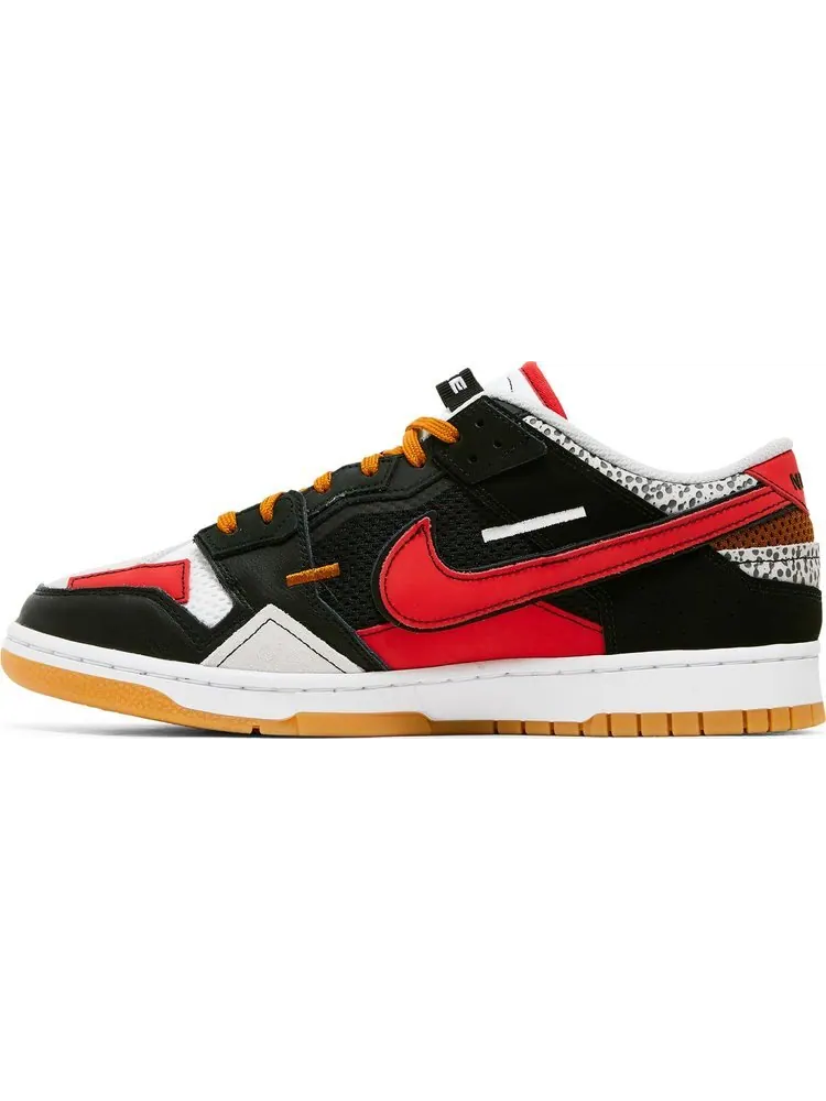 Кроссовки Nike Dunk Low Scrap Premium 'University Red' — изображение 3 из 8, черный
