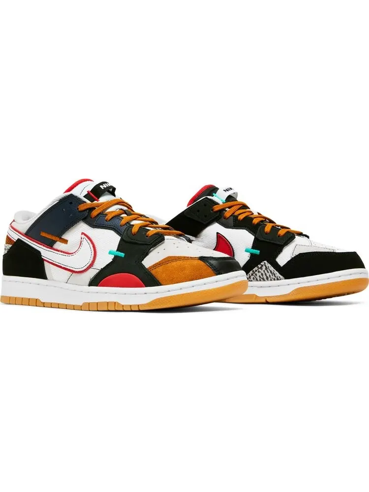 Кроссовки Nike Dunk Low Scrap Premium 'University Red' — изображение 8 из 8, черный