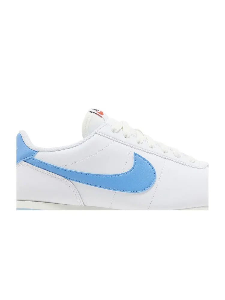 Кроссовки Nike Wmns Cortez 'University Blue' — изображение 3 из 9, белый/синий//оранжевый