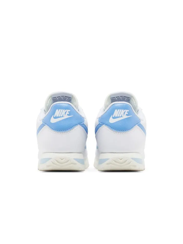 Кроссовки Nike Wmns Cortez 'University Blue' — изображение 7 из 9, белый/синий//оранжевый
