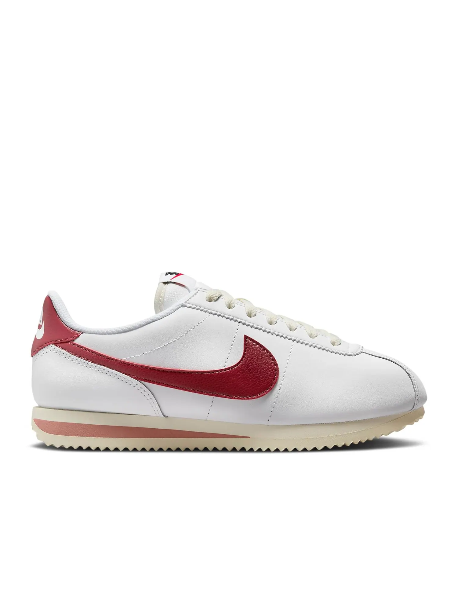 Кроссовки Nike Wmns Cortez 'White Red Stardust' — изображение 1 из 1, белый