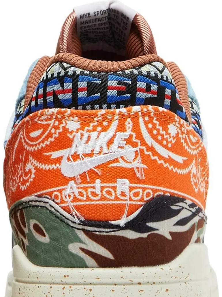 Кроссовки Nike Concepts x Air Max 1 SP 'Heavy' — изображение 7 из 10, мульти