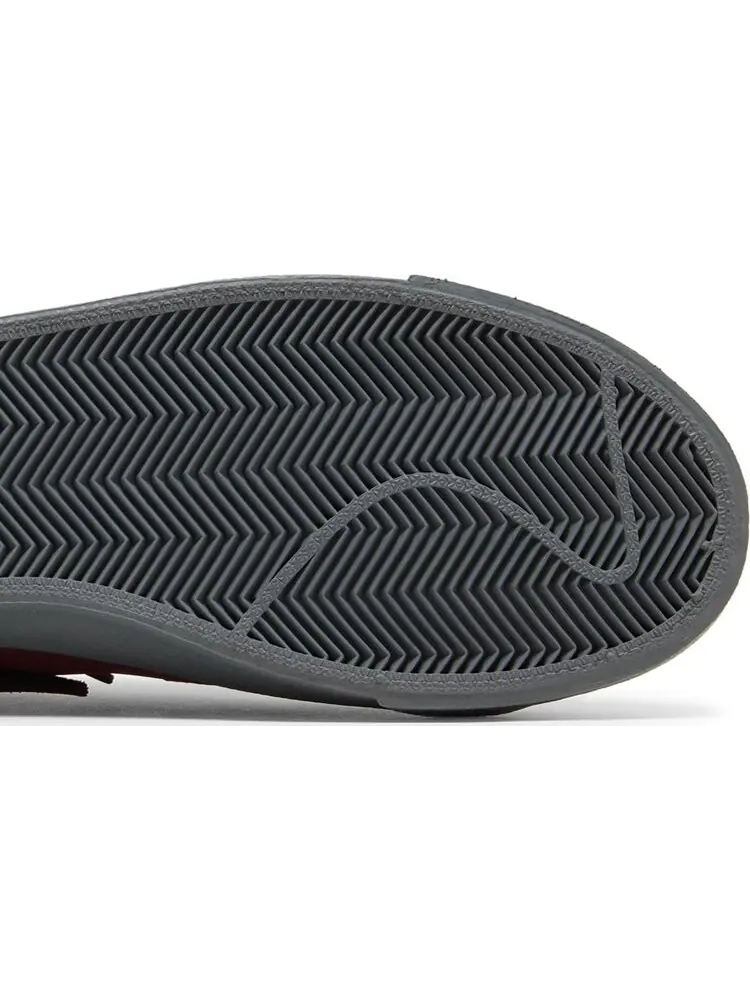 Кроссовки Nike x ACRONYM Blazer Low «Night Maroon» — изображение 5 из 8, красный