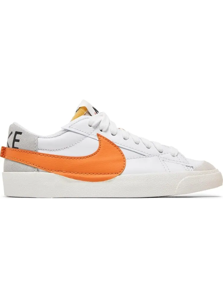 Кроссовки Nike Blazer Low '77 Jumbo 'White Alpha Orange' — изображение 1 из 8, белый