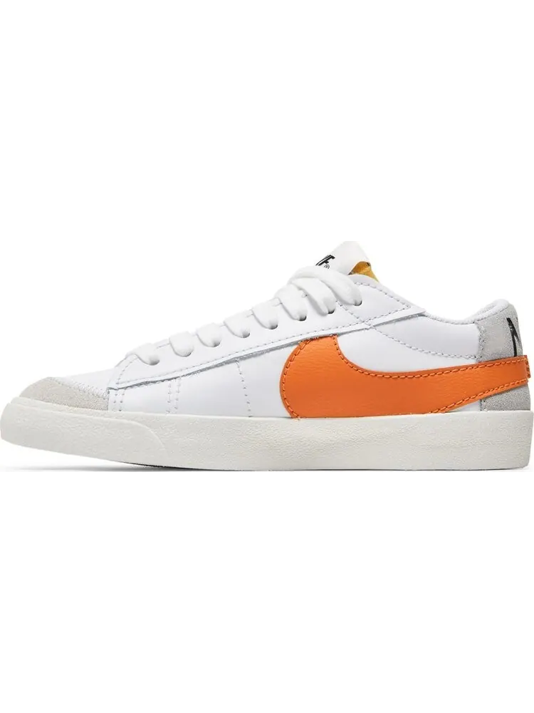 Кроссовки Nike Blazer Low '77 Jumbo 'White Alpha Orange' — изображение 3 из 8, белый