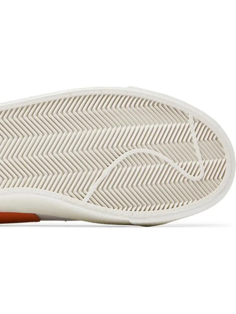 Кроссовки Nike Blazer Low '77 Jumbo 'White Alpha Orange' — изображение 5 из 8, белый