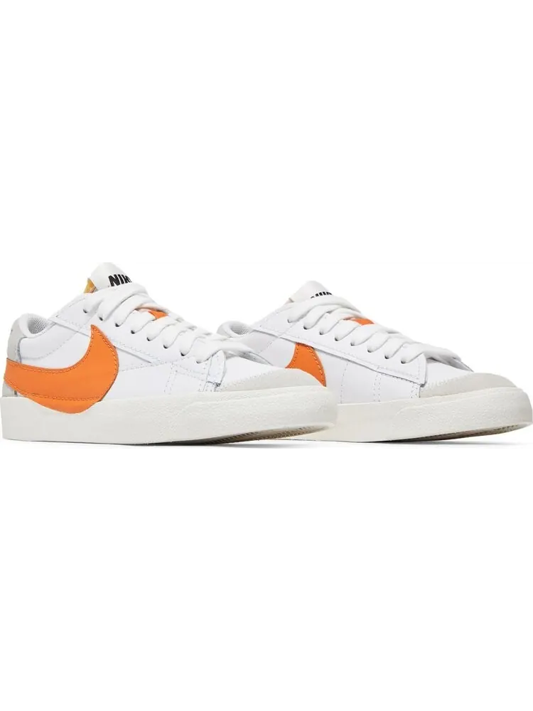 Кроссовки Nike Blazer Low '77 Jumbo 'White Alpha Orange' — изображение 8 из 8, белый
