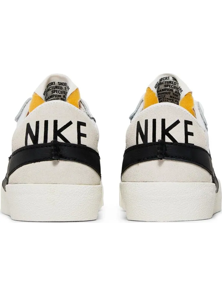 Кроссовки Nike Blazer Low '77 Jumbo 'White Black' — изображение 6 из 8, белый