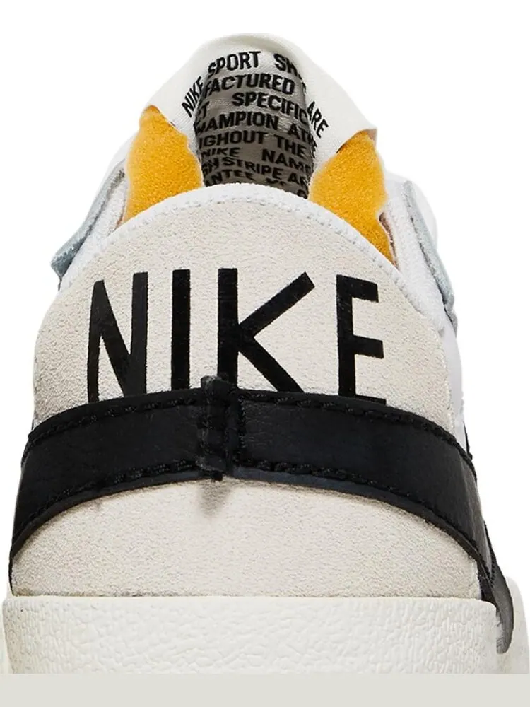 Кроссовки Nike Blazer Low '77 Jumbo 'White Black' — изображение 7 из 8, белый