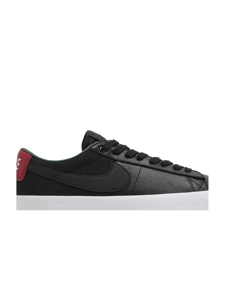 Кроссовки Nike Zoom Blazer Low Pro GT Premium SB 'Black Varsity Red' — изображение 3 из 9, черный/красный//черный