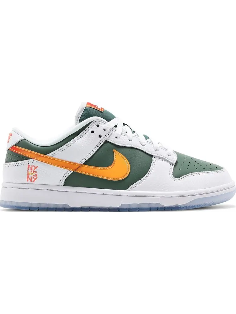 Кроссовки Nike Dunk Low 'NY vs NY' — изображение 1 из 10, зеленый