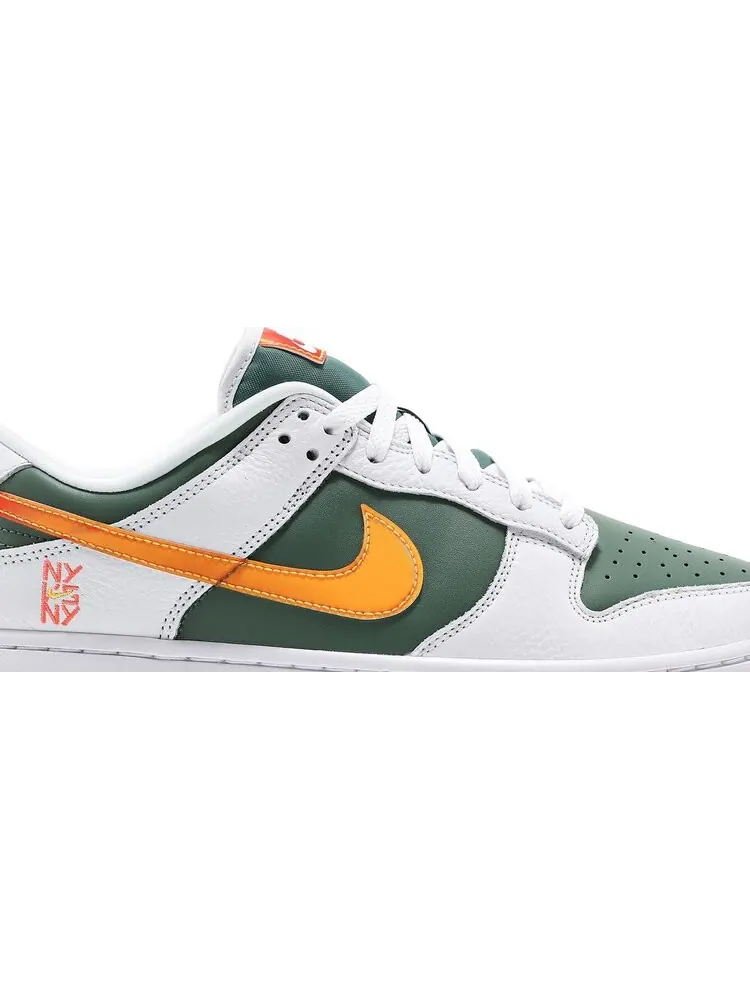 Кроссовки Nike Dunk Low 'NY vs NY' — изображение 2 из 10, зеленый