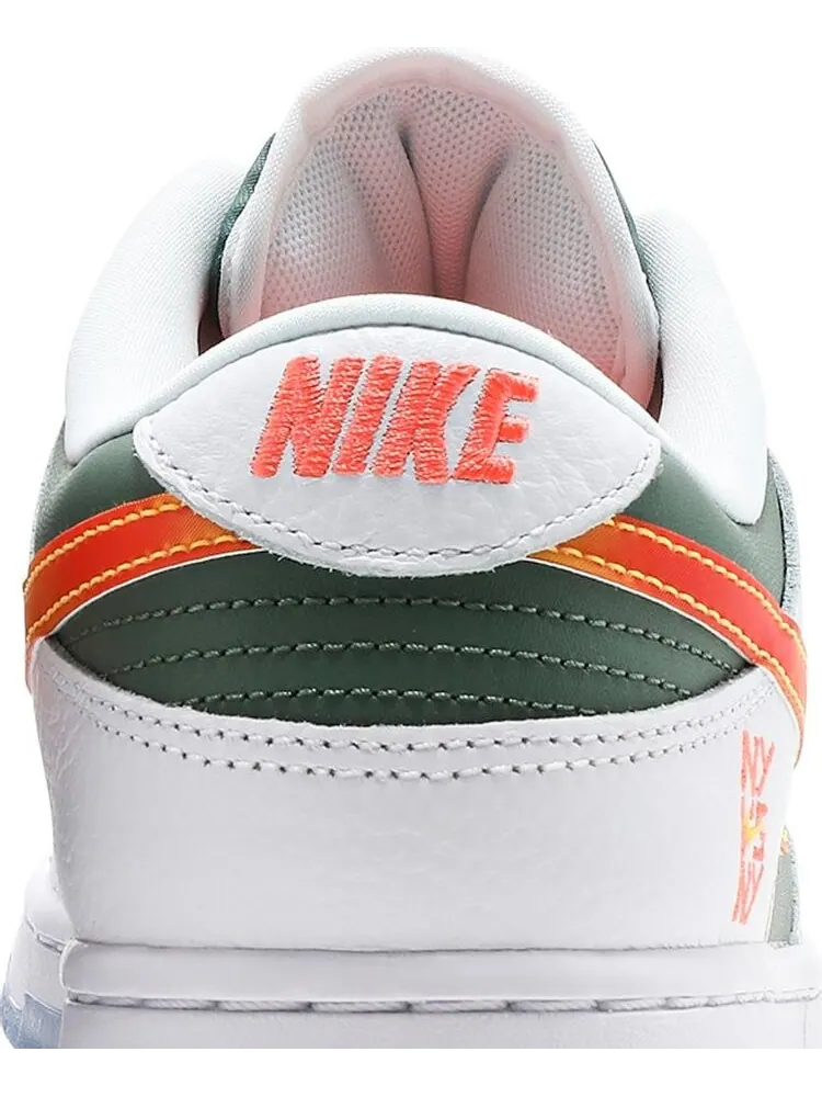Кроссовки Nike Dunk Low 'NY vs NY' — изображение 7 из 10, зеленый