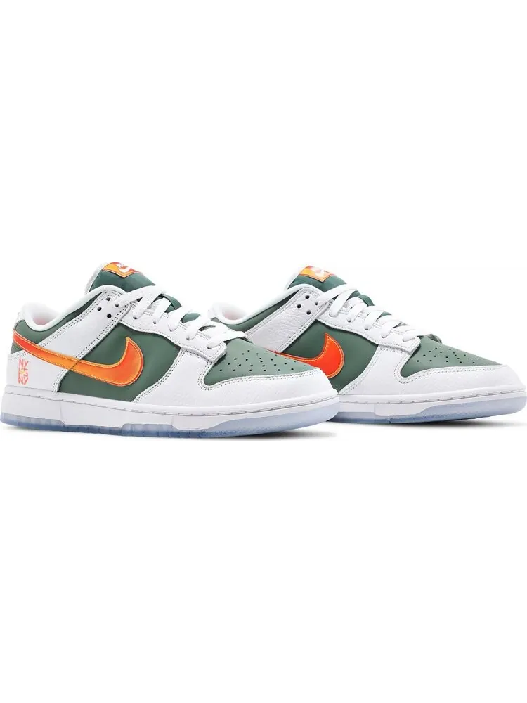 Кроссовки Nike Dunk Low 'NY vs NY' — изображение 8 из 10, зеленый