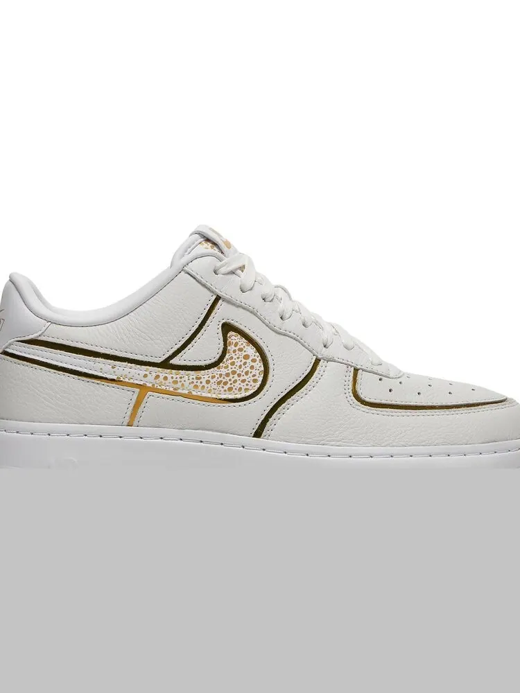 Кроссовки Nike Air Force 1 Low CR7 By You — изображение 2 из 8, золотистый