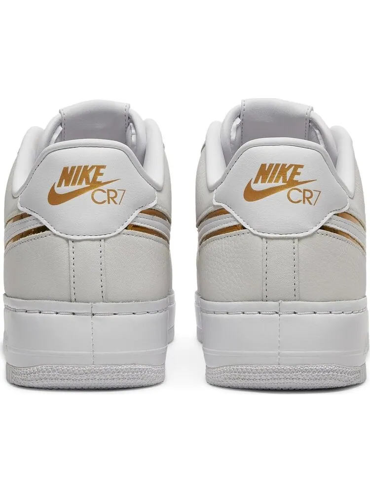Кроссовки Nike Air Force 1 Low CR7 By You — изображение 6 из 8, золотистый
