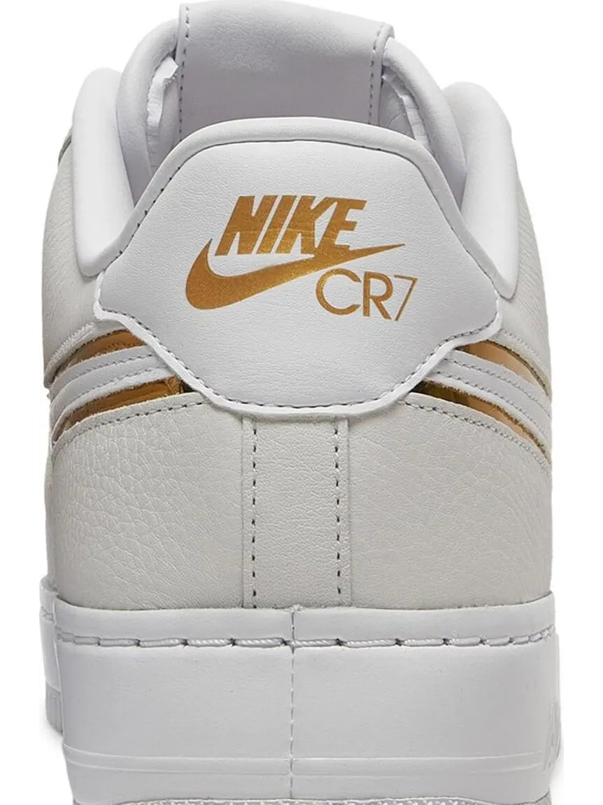 Кроссовки Nike Air Force 1 Low CR7 By You — изображение 7 из 8, золотистый