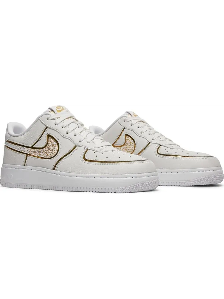 Кроссовки Nike Air Force 1 Low CR7 By You — изображение 8 из 8, золотистый