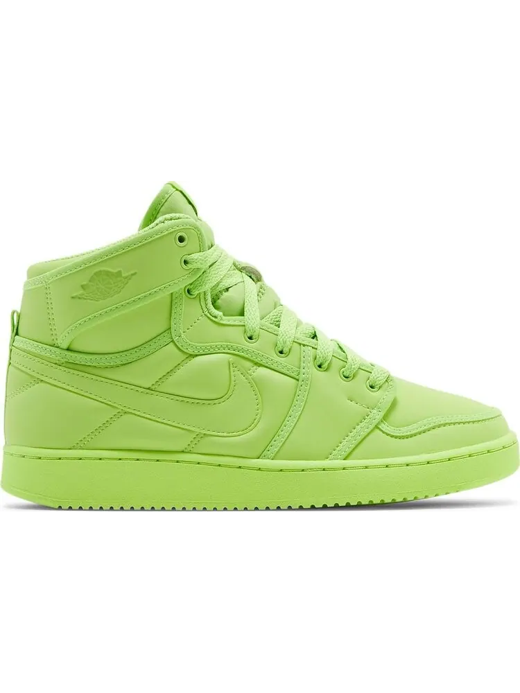 Кроссовки Billie Eilish x Wmns Air Jordan 1 KO Volt — изображение 1 из 8, зеленый