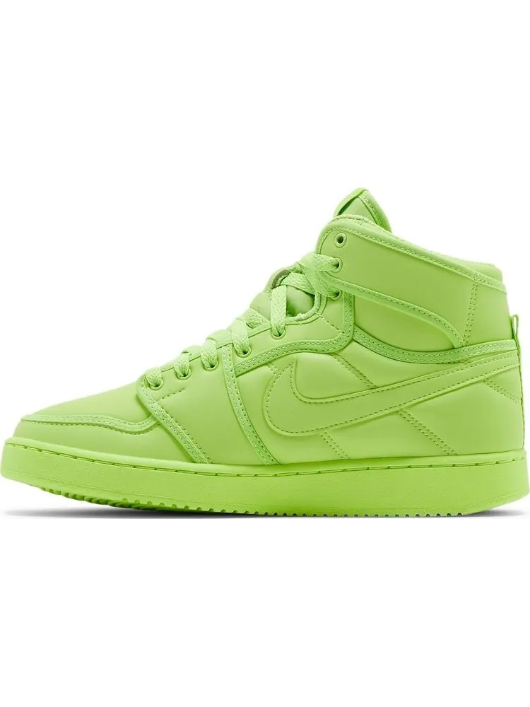 Кроссовки Billie Eilish x Wmns Air Jordan 1 KO Volt — изображение 3 из 8, зеленый