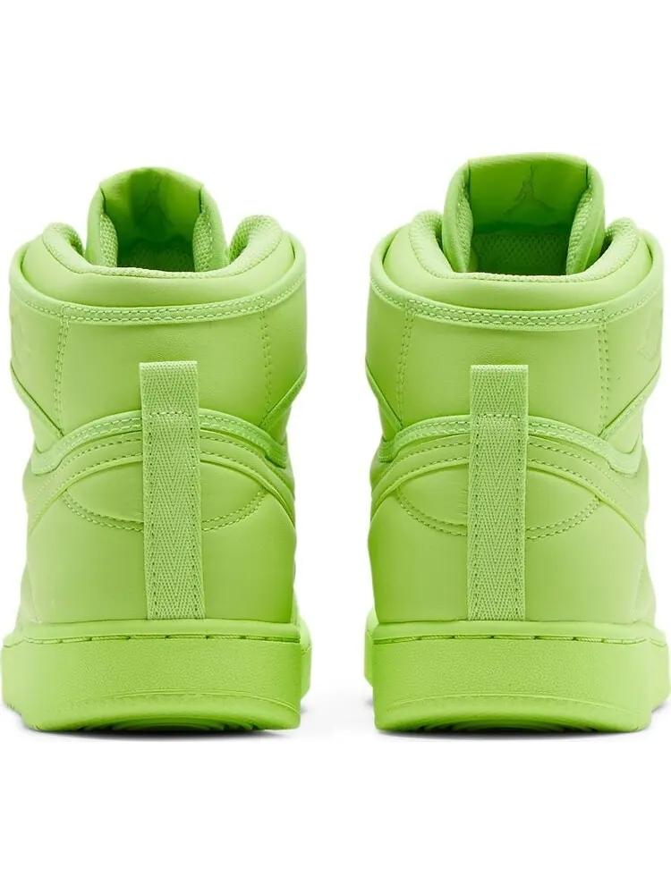 Кроссовки Billie Eilish x Wmns Air Jordan 1 KO Volt — изображение 6 из 8, зеленый