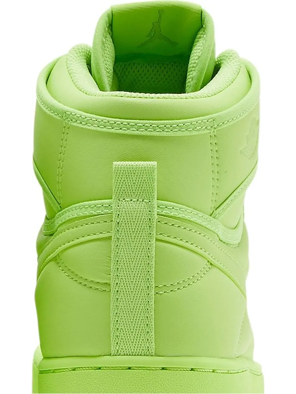 Кроссовки Billie Eilish x Wmns Air Jordan 1 KO Volt — изображение 7 из 8, зеленый