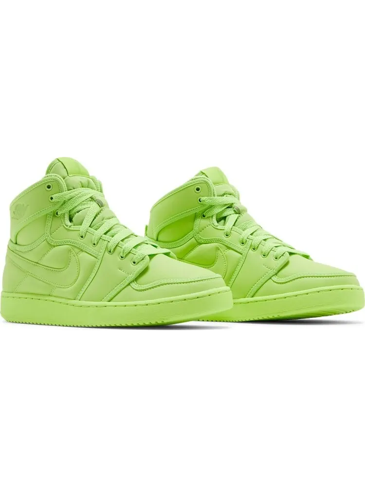 Кроссовки Billie Eilish x Wmns Air Jordan 1 KO Volt — изображение 8 из 8, зеленый