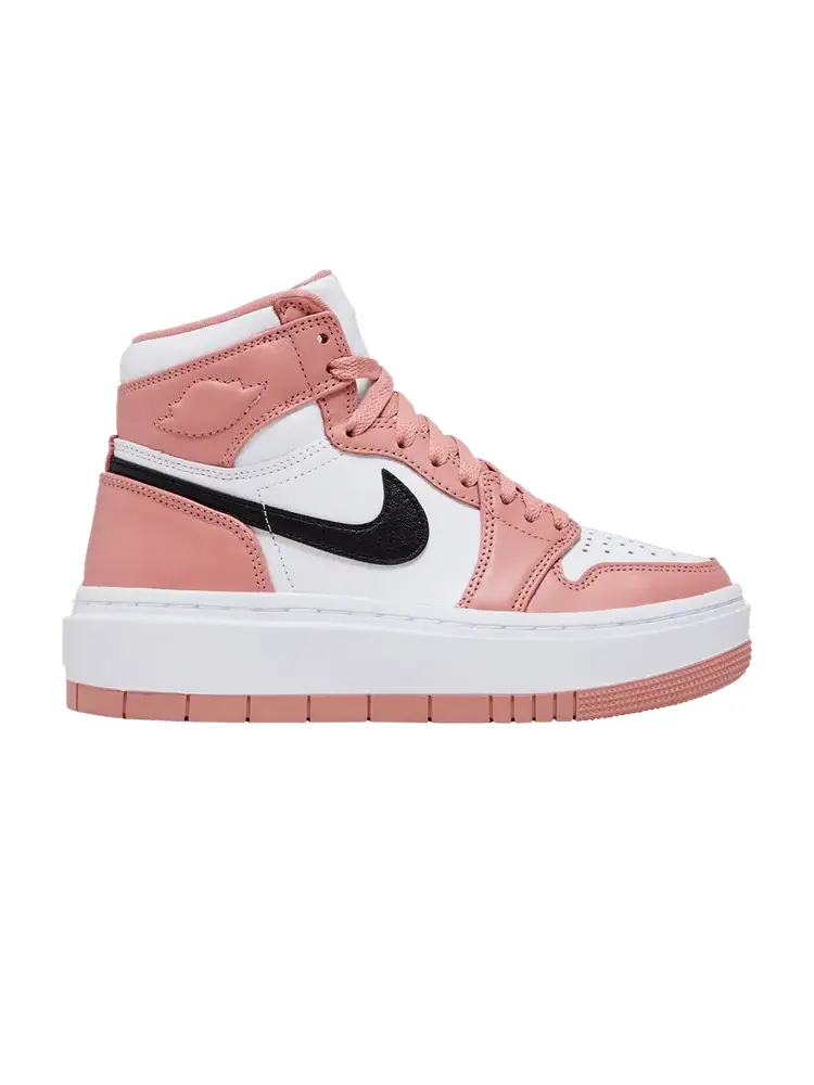 Кроссовки Air Jordan Wmns Air Jordan 1 Elevate High 'Red Stardust' — изображение 1 из 9, красный/черный/белый