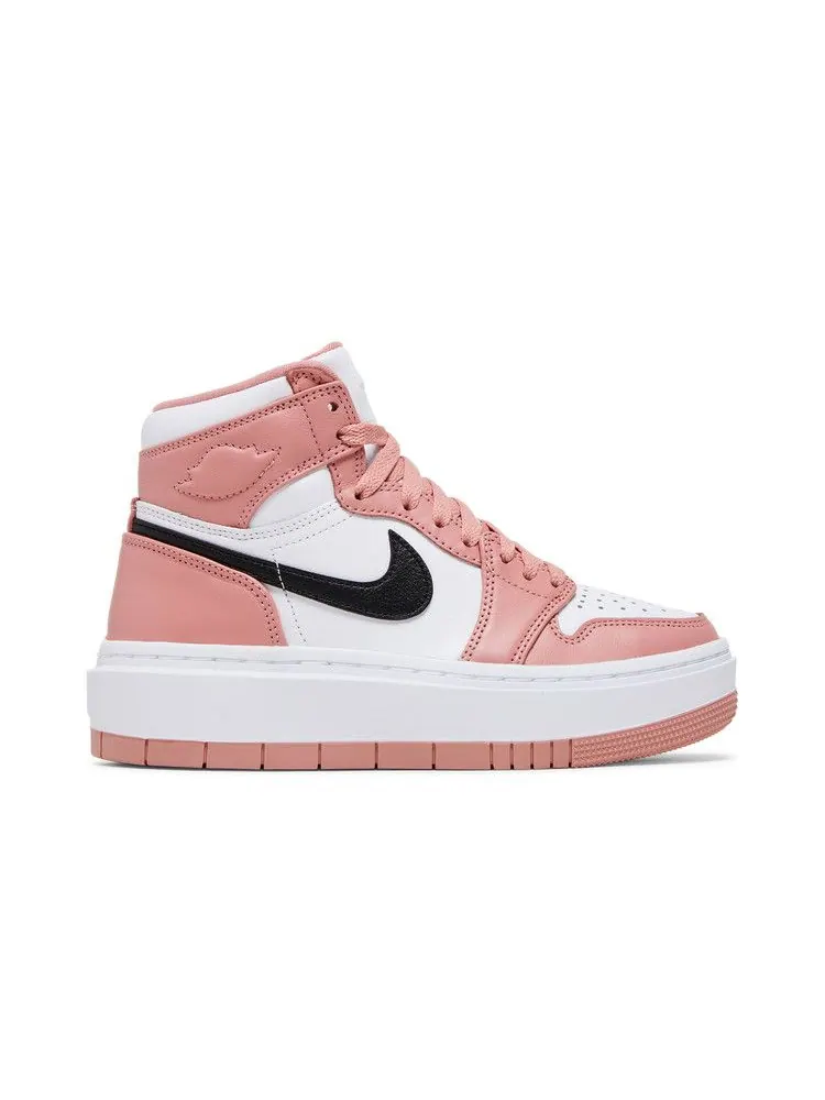 Кроссовки Air Jordan Wmns Air Jordan 1 Elevate High 'Red Stardust' — изображение 2 из 9, красный/черный/белый