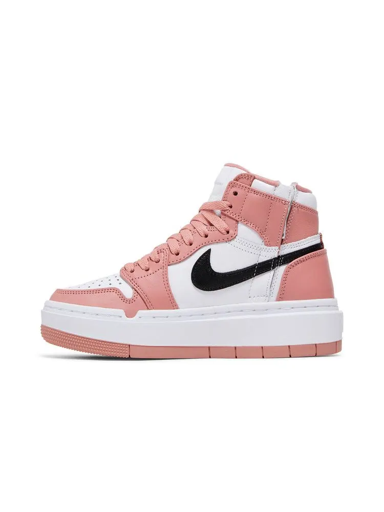 Кроссовки Air Jordan Wmns Air Jordan 1 Elevate High 'Red Stardust' — изображение 4 из 9, красный/черный/белый