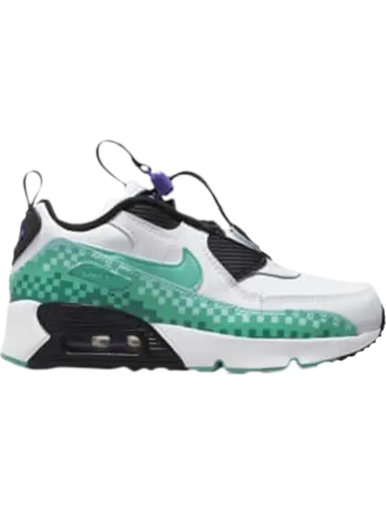 Кроссовки Nike Air Max 90 Toggle SE PS 'White Psychic Purple Washed Teal' — изображение 1 из 1, белый